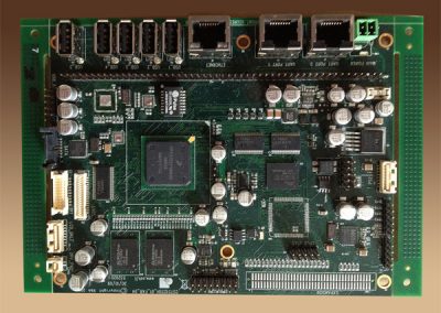 Assembly of a Printed Circuit Board (PCB) For a Network Communication Application