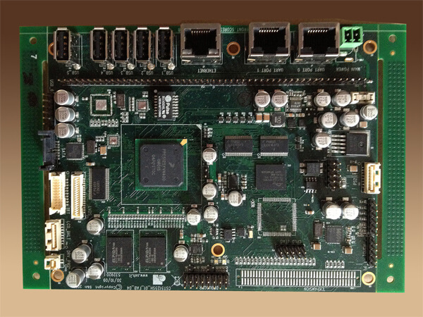 Assembly of a Printed Circuit Board (PCB) For a Network Communication Application